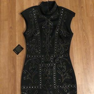 Bebe embellished dress